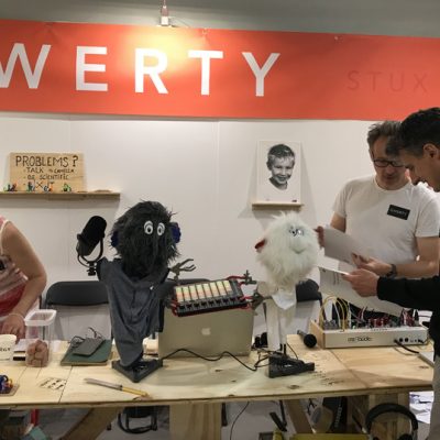 The QWERTY booth
